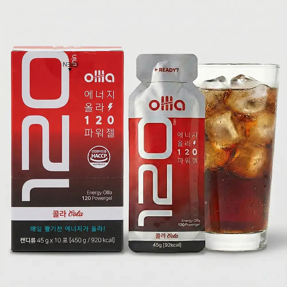 올라 120 하이드로 에너지젤 45g 콜라 10입