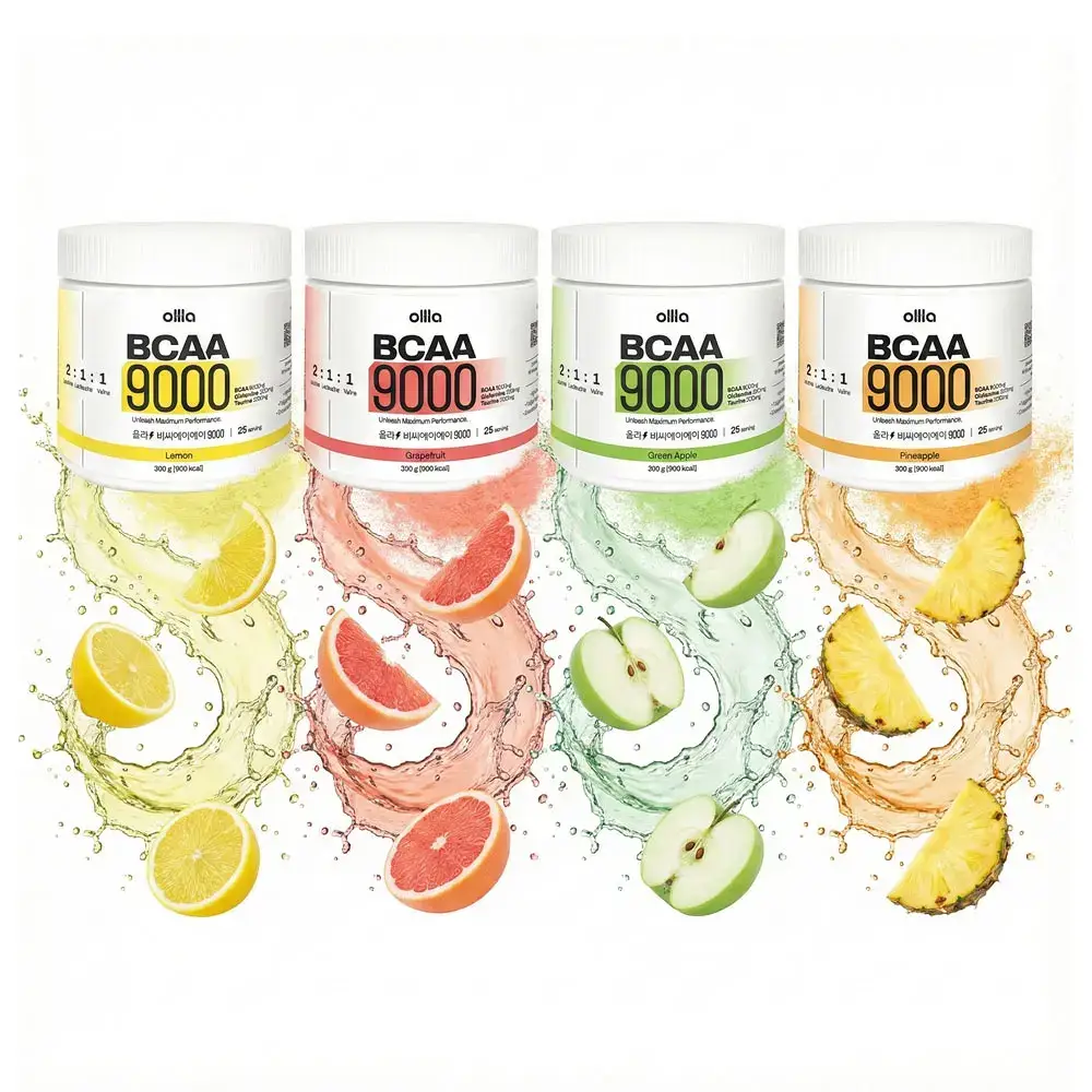 올라 BCAA 9000 300g (레몬맛/자몽맛/그린애플맛/파인애플맛 택 1)