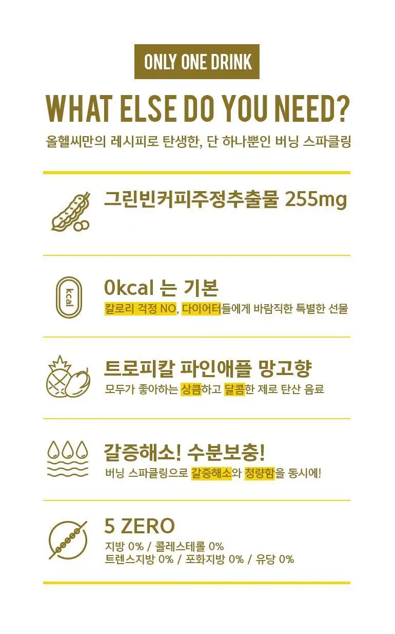 올헬씨 버닝 스파클링 제로340ml 20개 (1박스) 상세페이지 4