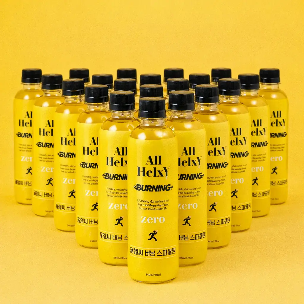 올헬씨 버닝 스파클링 제로340ml 20개 (1박스)