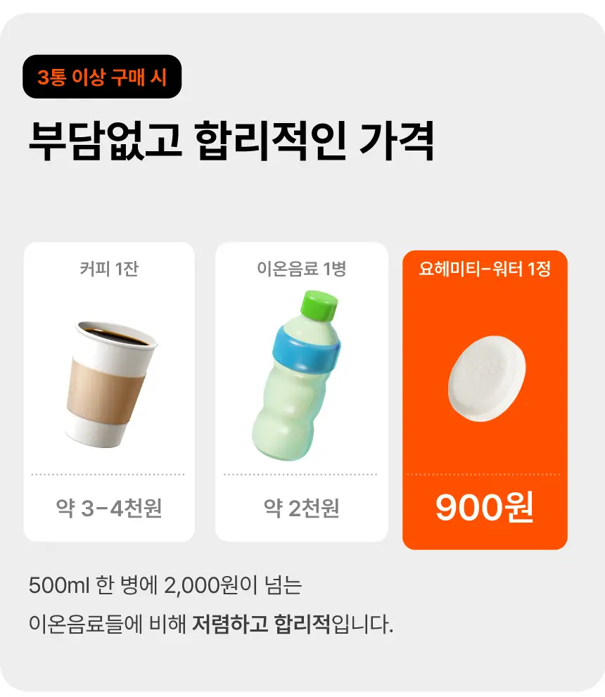 요헤미티 워터 36g 1개 (오리지널 /청포도/레몬/피치) 상세페이지 43
