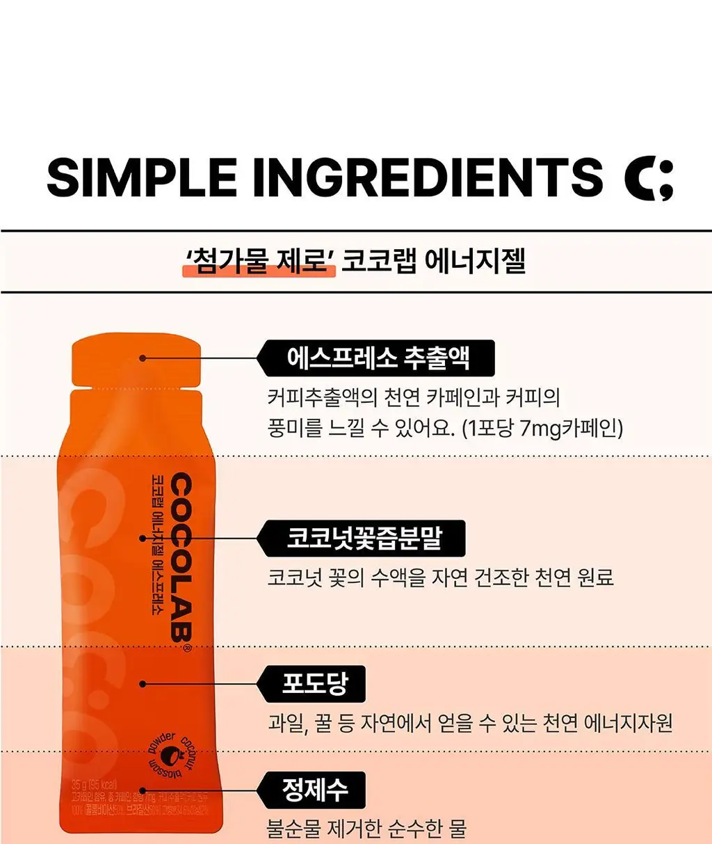 코코랩 에너지젤 10개입 2종 택1 상세페이지 5