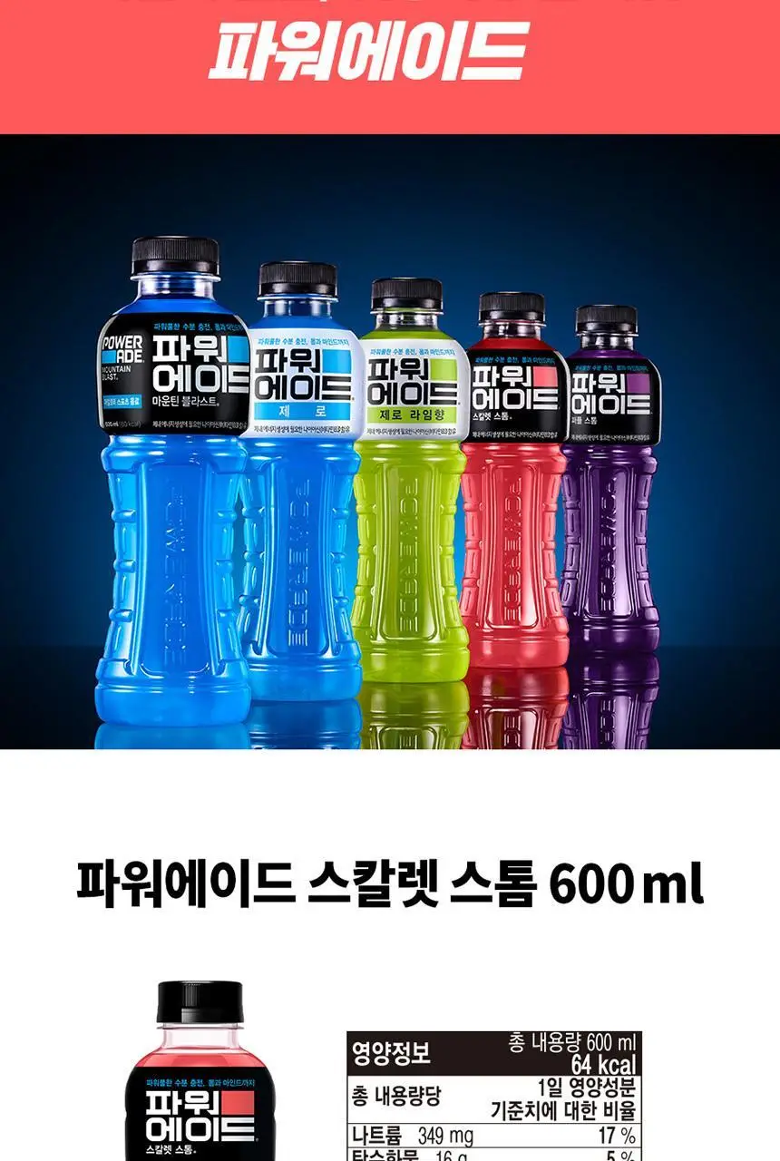 파워 스칼렛스톰 600PET X20 상세페이지 4