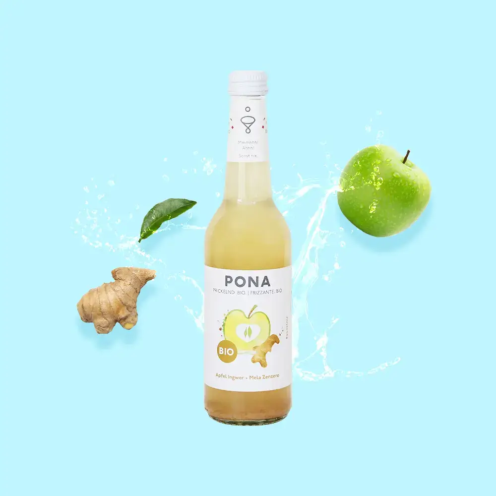 포나 유기농 스파클링 애플 진저 330ml