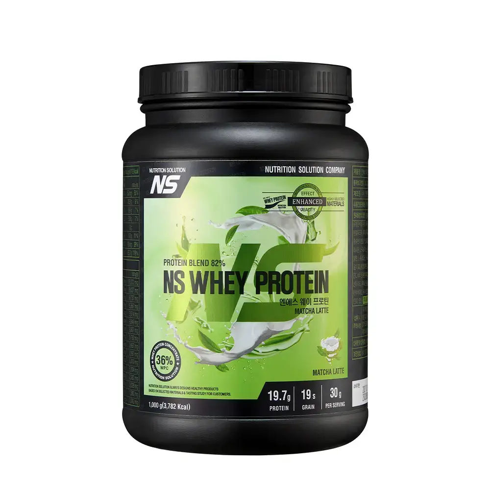 NS프로틴 웨이 프로틴 1kg 말차라떼맛
