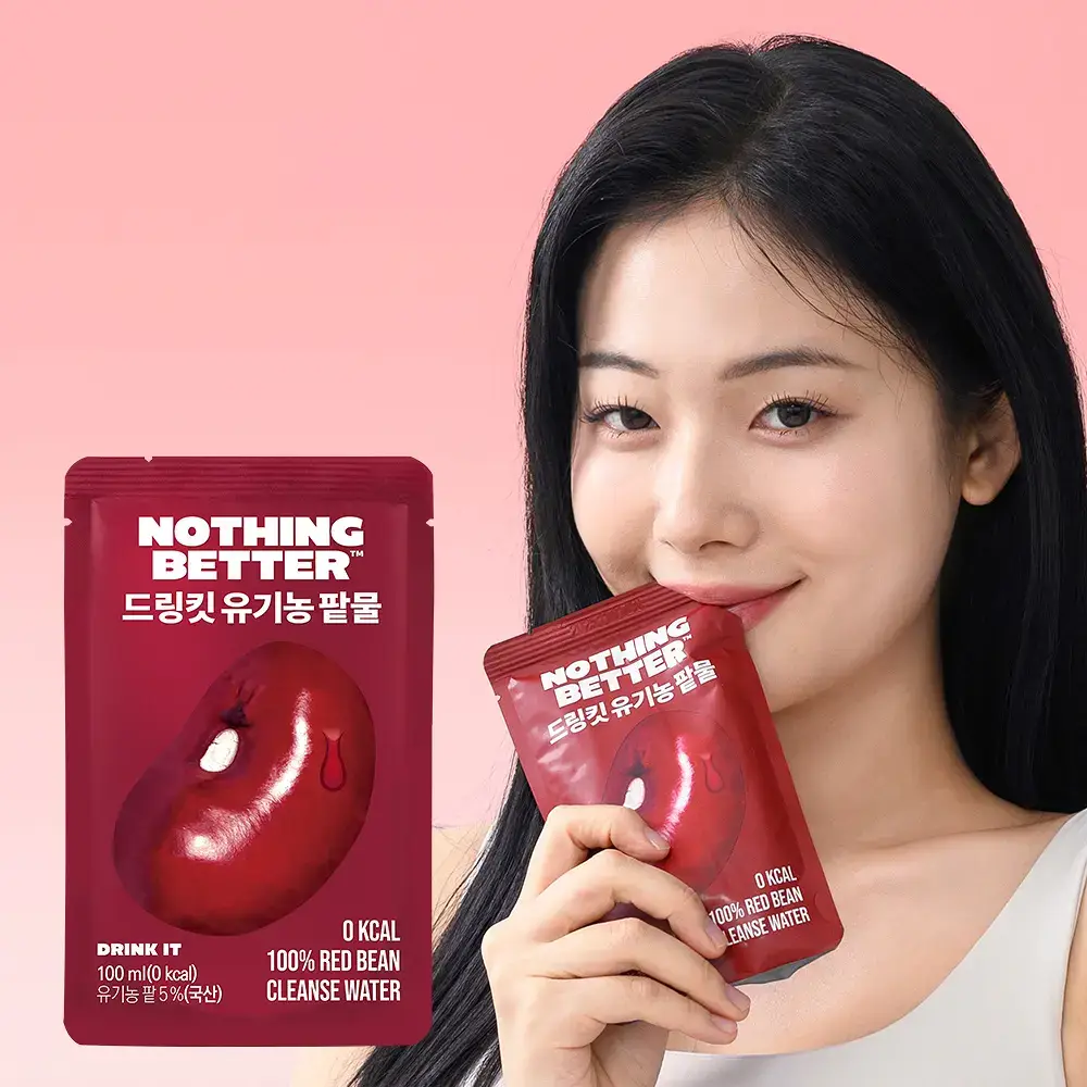 낫띵베럴 드링킷 유기농 팥물 100ml