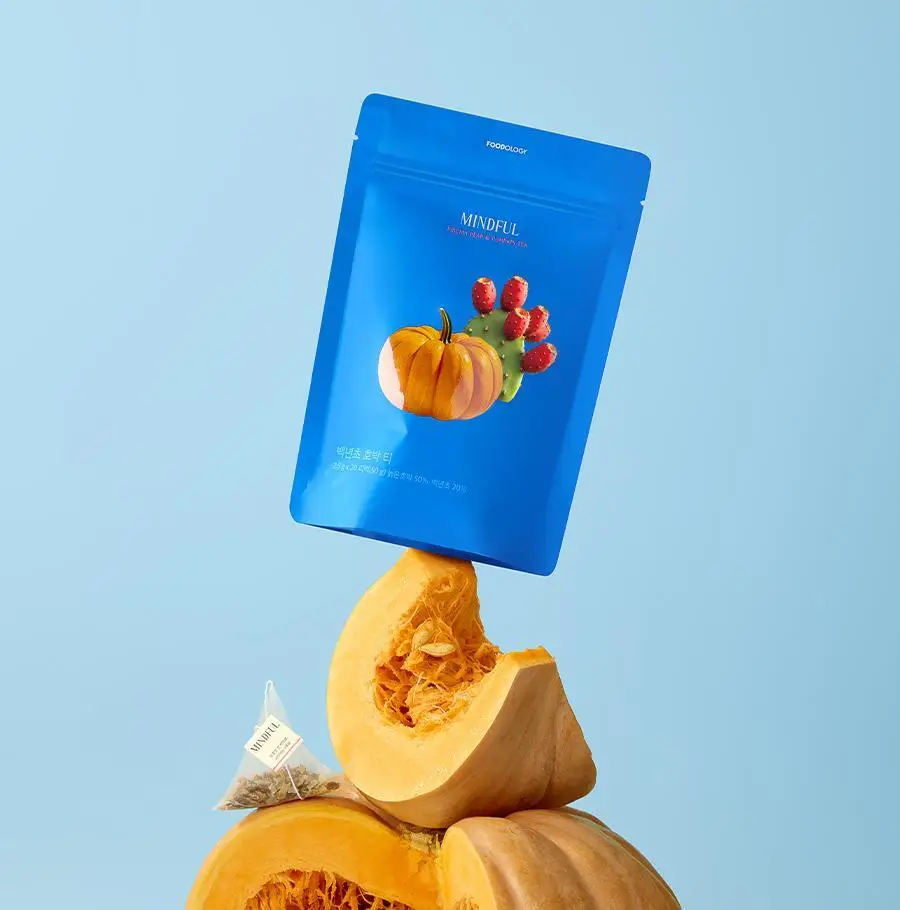 푸드올로지 백년초 호박 티 2.5g X 20티백 상세페이지 5