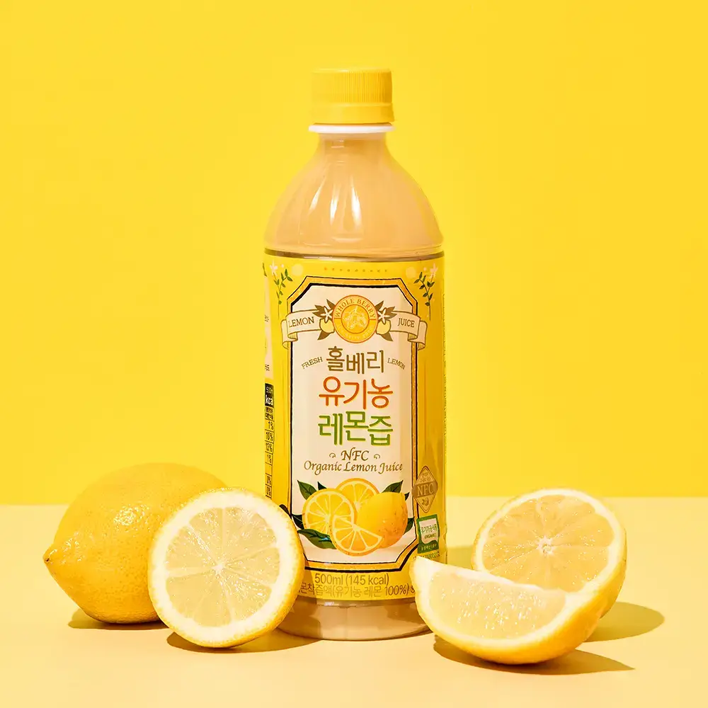 홀베리 유기농 레몬즙 PET (500mlx2병)