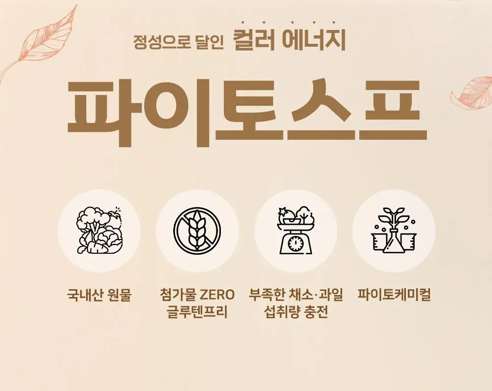 저스트그린 파이토스프 150g 레드 상세페이지 6