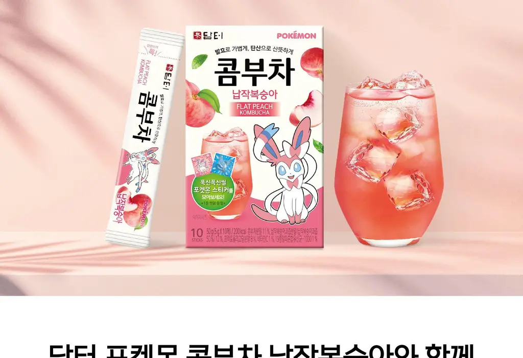 담터 포켓몬 콤부차 10T 5종 중 택1 상세페이지 5