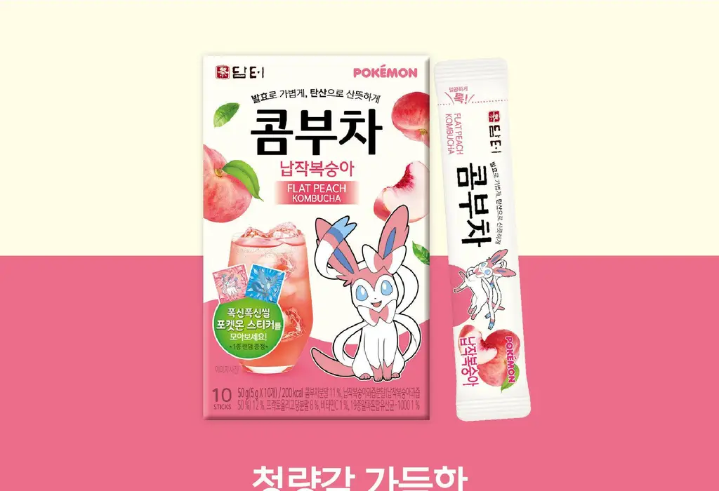 담터 포켓몬 콤부차 10T 5종 중 택1 상세페이지 9