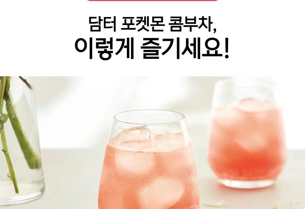 담터 포켓몬 콤부차 10T 5종 중 택1 상세페이지 25