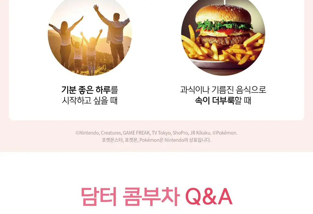담터 포켓몬 콤부차 10T 5종 중 택1 상세페이지 28