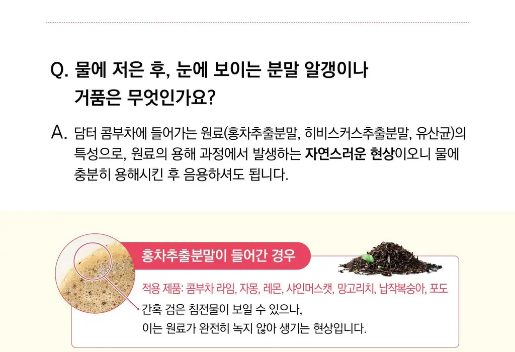 담터 포켓몬 콤부차 10T 5종 중 택1 상세페이지 34