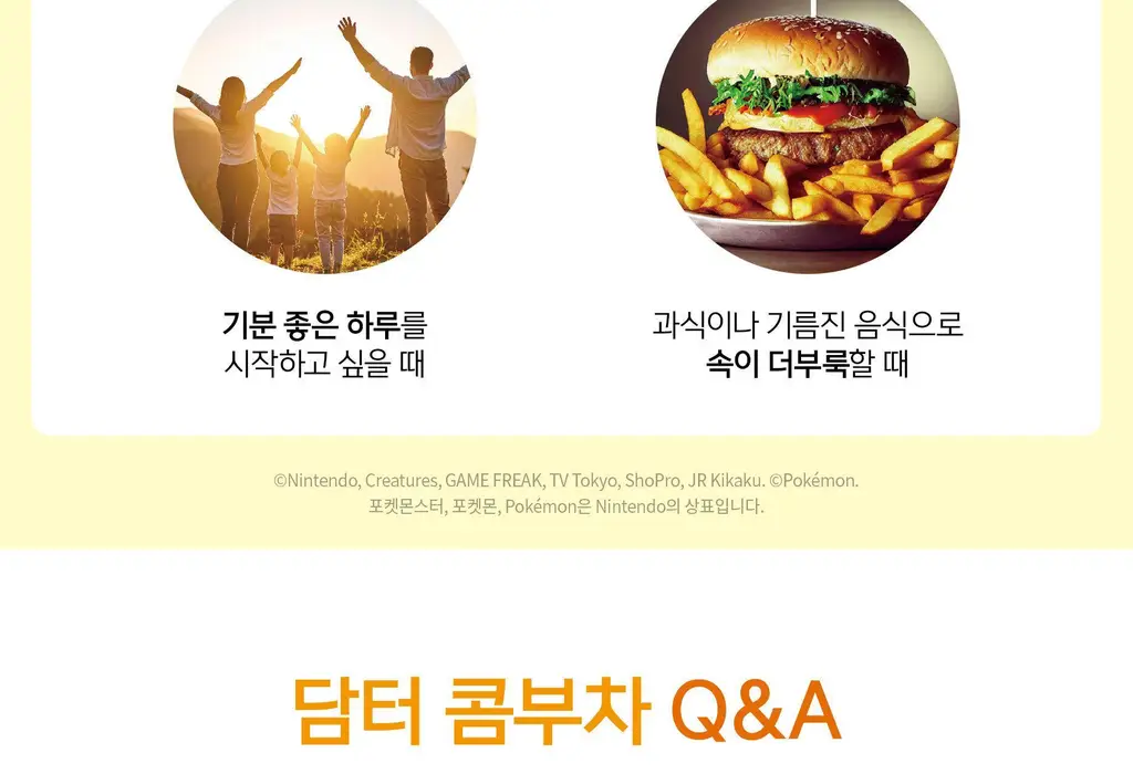 담터 포켓몬 콤부차 10T 5종 중 택1 상세페이지 61