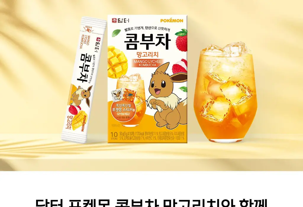 담터 포켓몬 콤부차 10T 5종 중 택1 상세페이지 71