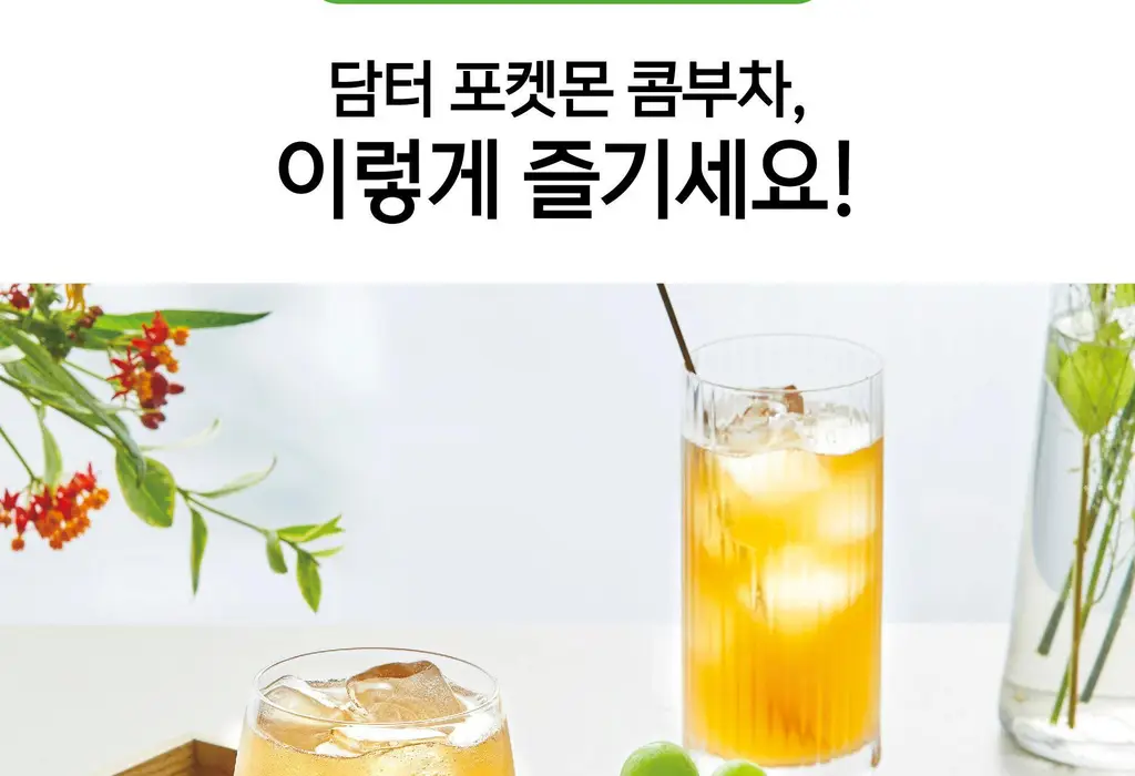 담터 포켓몬 콤부차 10T 5종 중 택1 상세페이지 124