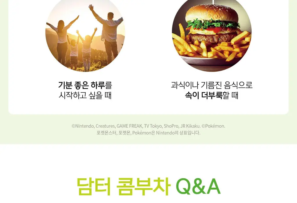 담터 포켓몬 콤부차 10T 5종 중 택1 상세페이지 127