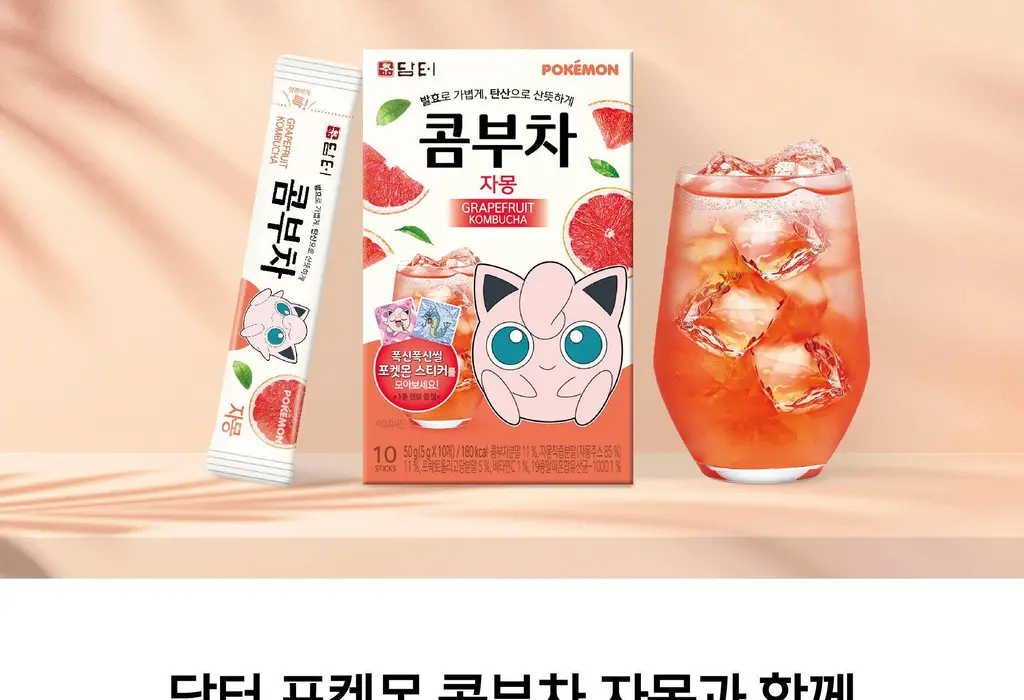 담터 포켓몬 콤부차 10T 5종 중 택1 상세페이지 137