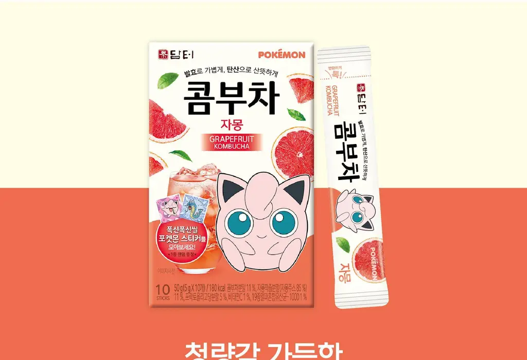 담터 포켓몬 콤부차 10T 5종 중 택1 상세페이지 141
