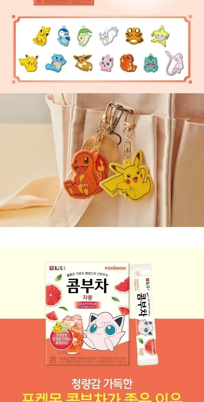 담터 포켓몬 콤부차 30T 4종 중 택1 상세페이지 24