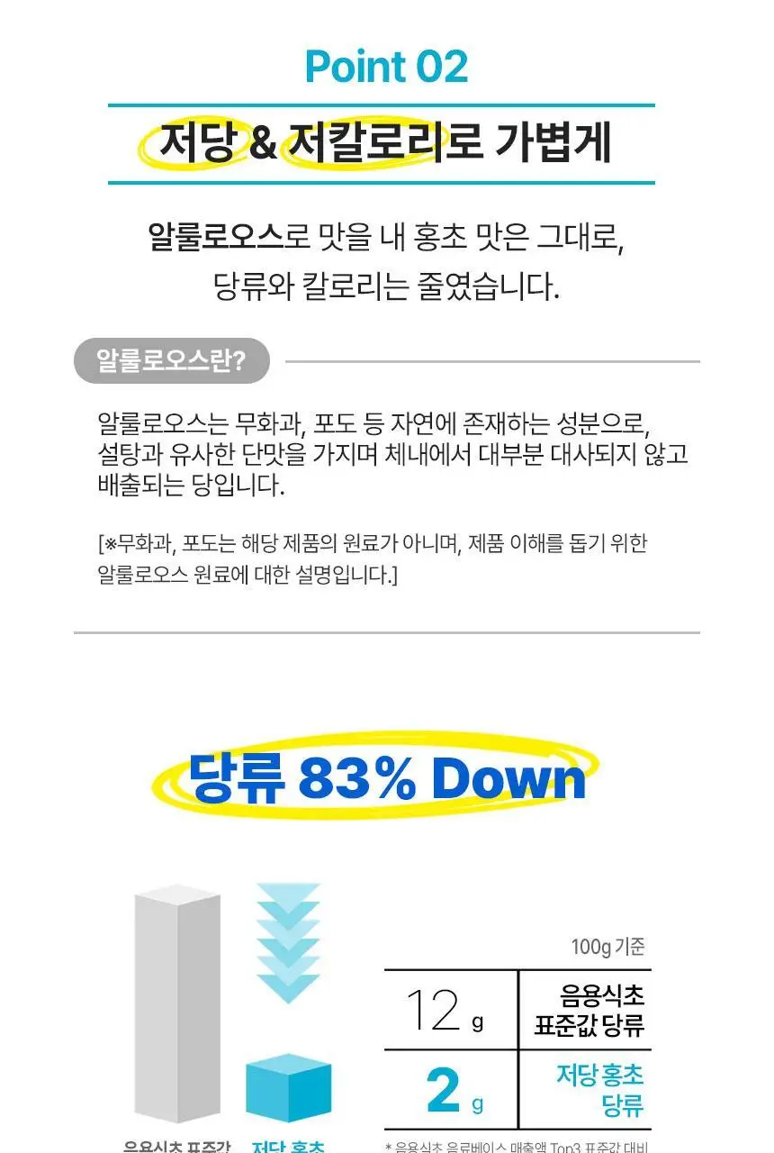 대상 청정원 저당 홍초 500ml 2종 택1 상세페이지 23