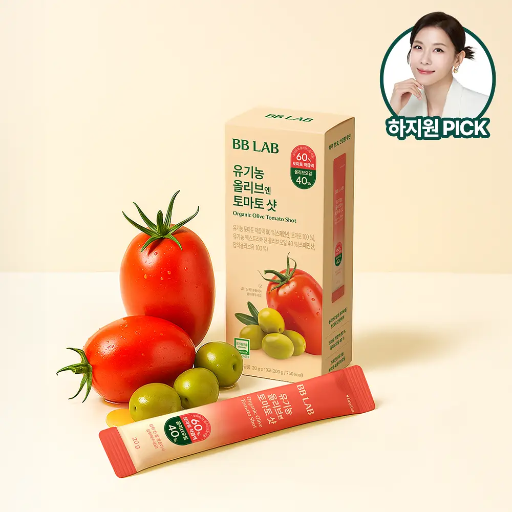 비비랩 유기농 올리브엔 토마토 샷 10포