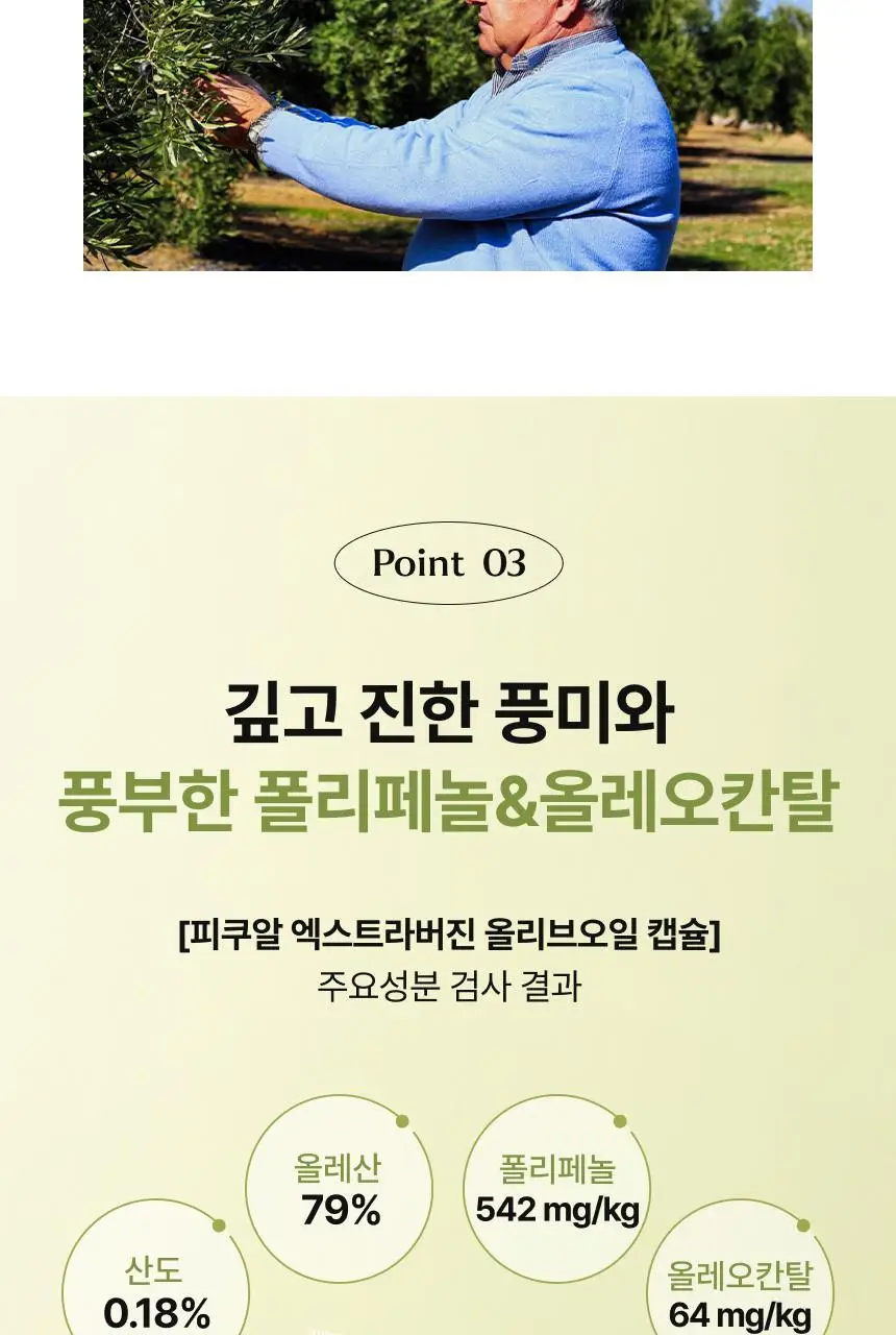 비비랩 피쿠알 엑스트라버진 올리브오일 캡슐 30포(60캡슐/30일분) 상세페이지 13