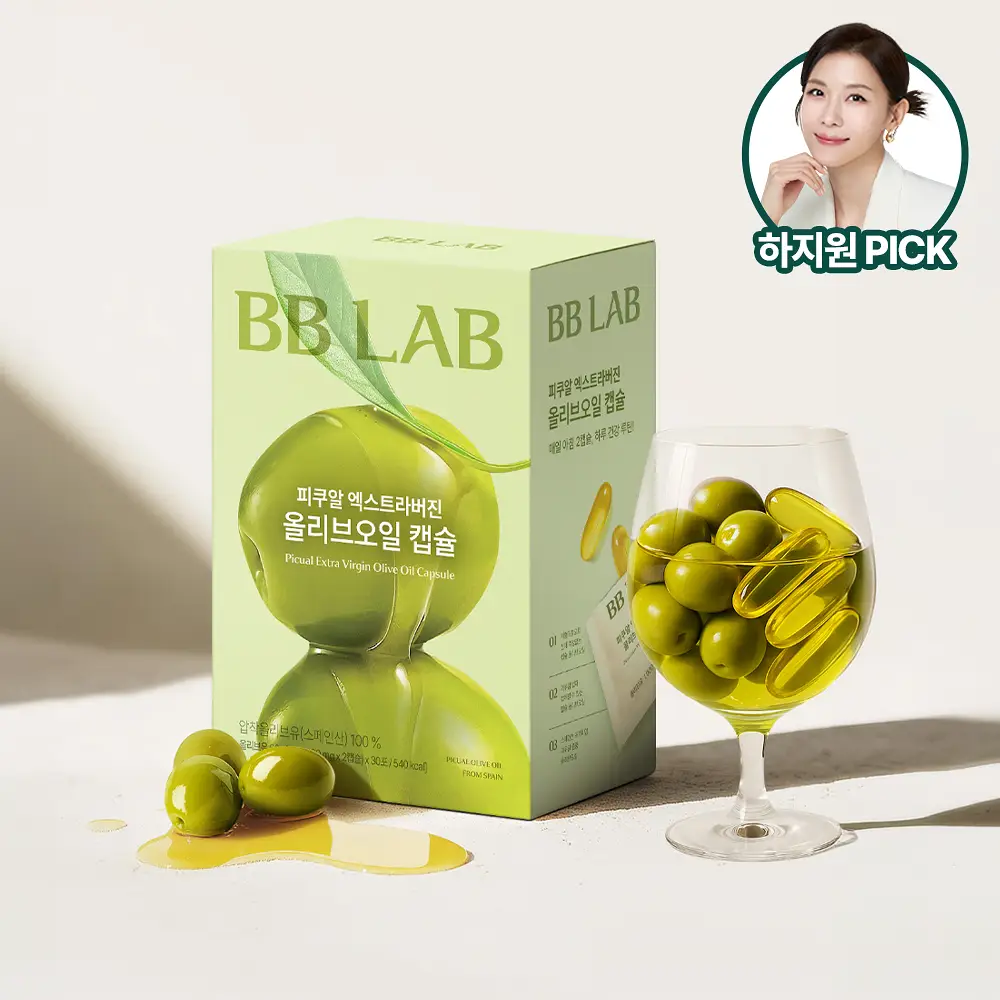 비비랩 피쿠알 엑스트라버진 올리브오일 캡슐 30포(60캡슐/30일분)