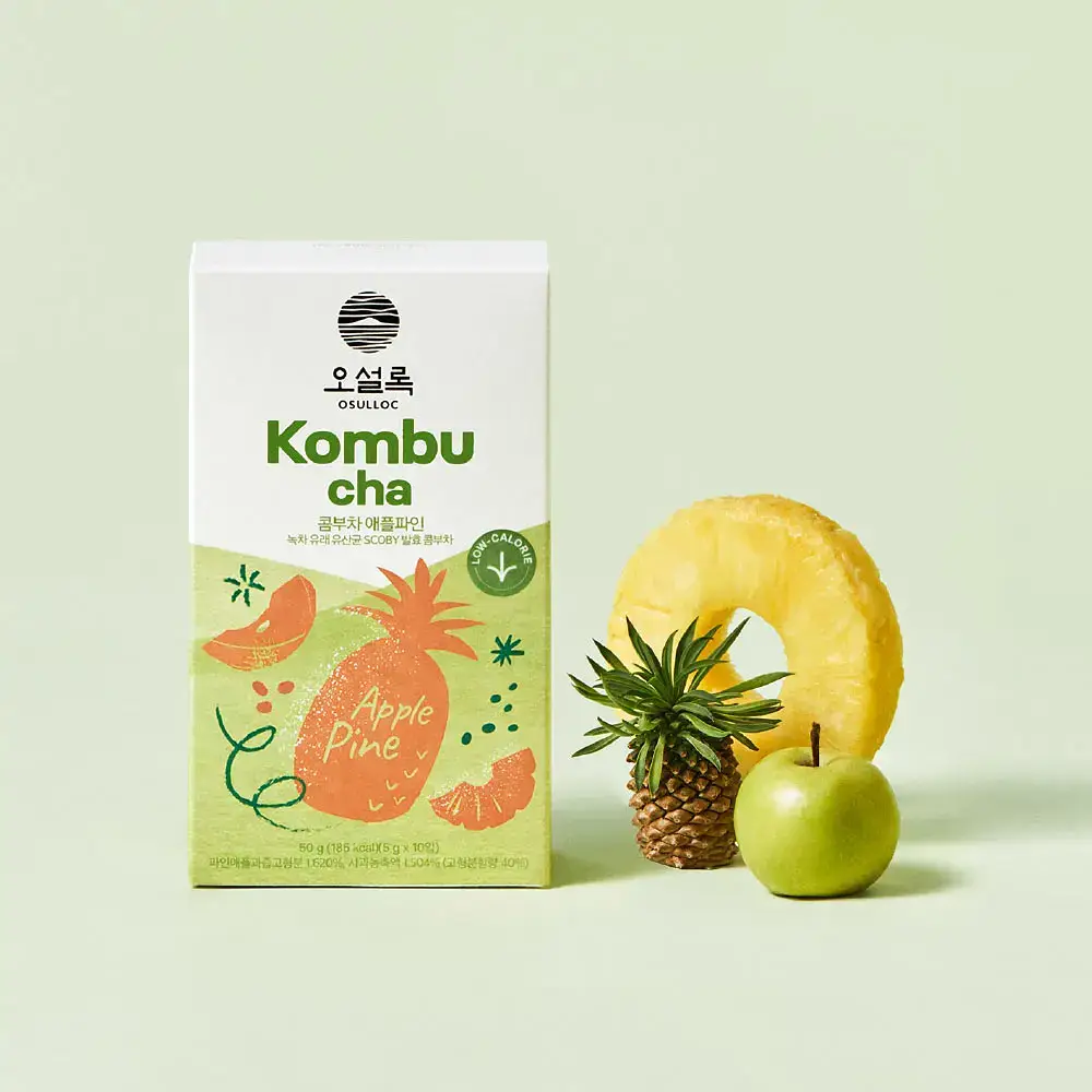 오설록 콤부차 애플파인 10입 50g
