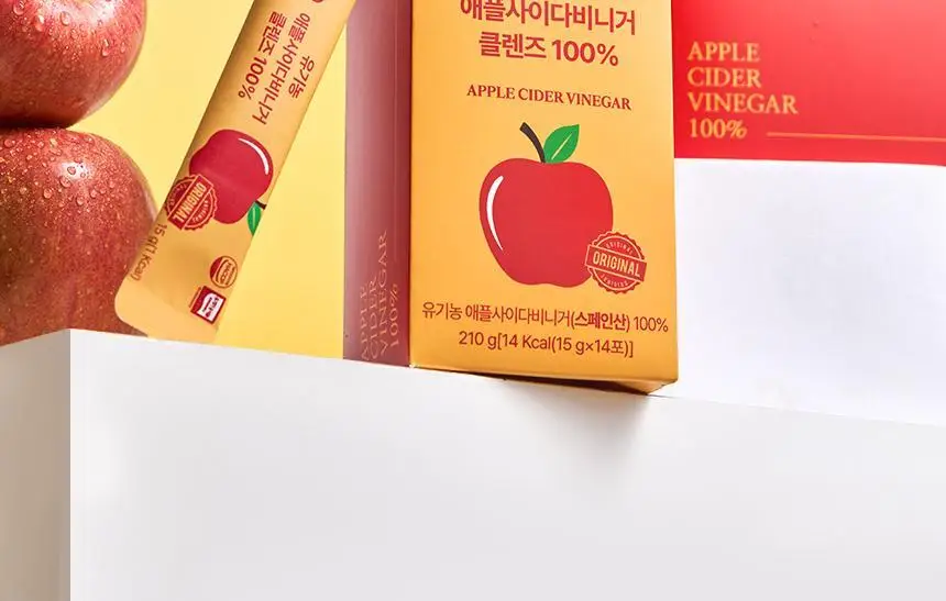 있나요 100% 유기농 애플사이다비니거 클렌즈 애사비 15g 14포 상세페이지 9