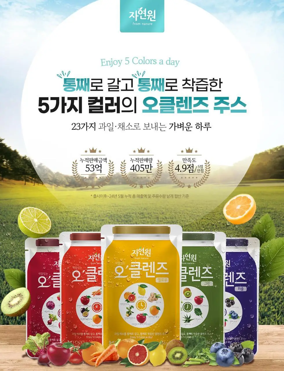 자연원 오클렌즈 6일프로그램 총30포 상세페이지 4