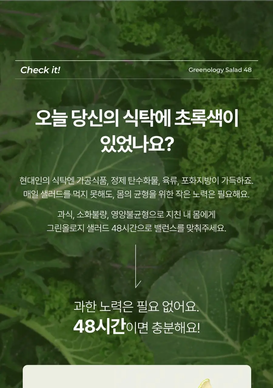 푸드올로지 그린올로지 샐러드 48시간 1000ml 상세페이지 8