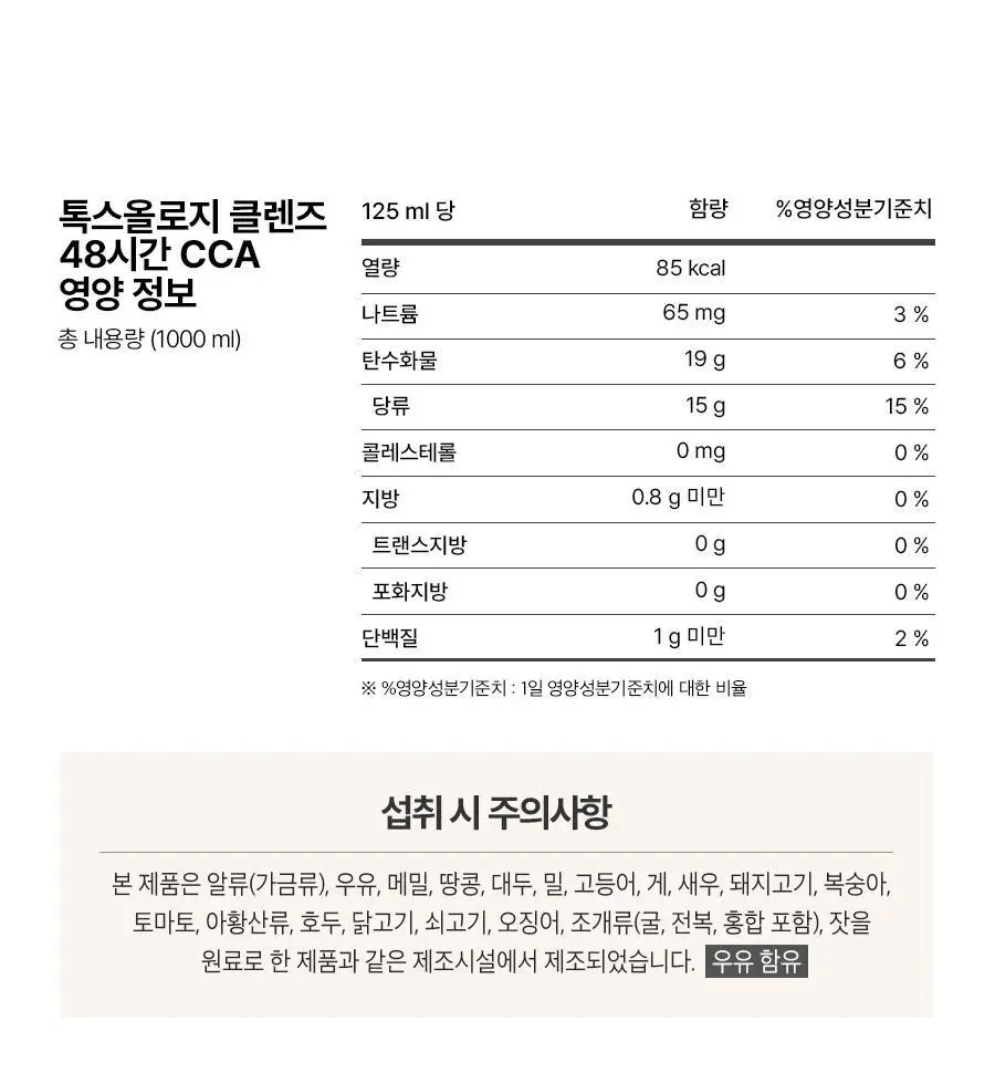 푸드올로지 톡스올로지/그린올로지 클렌즈 48시간 3종 택 1 상세페이지 79