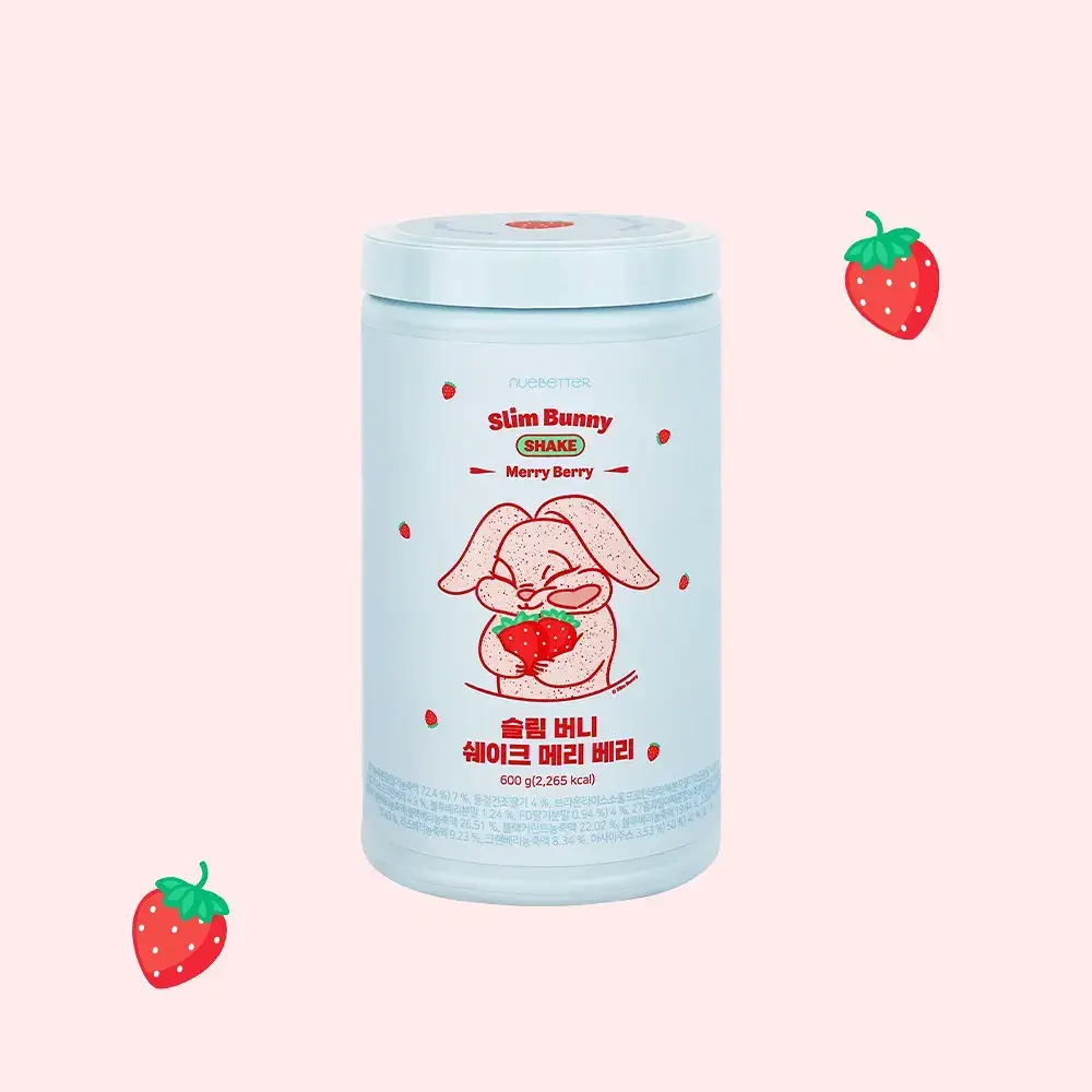 뉴베러 슬림 버니 쉐이크 메리베리 600g