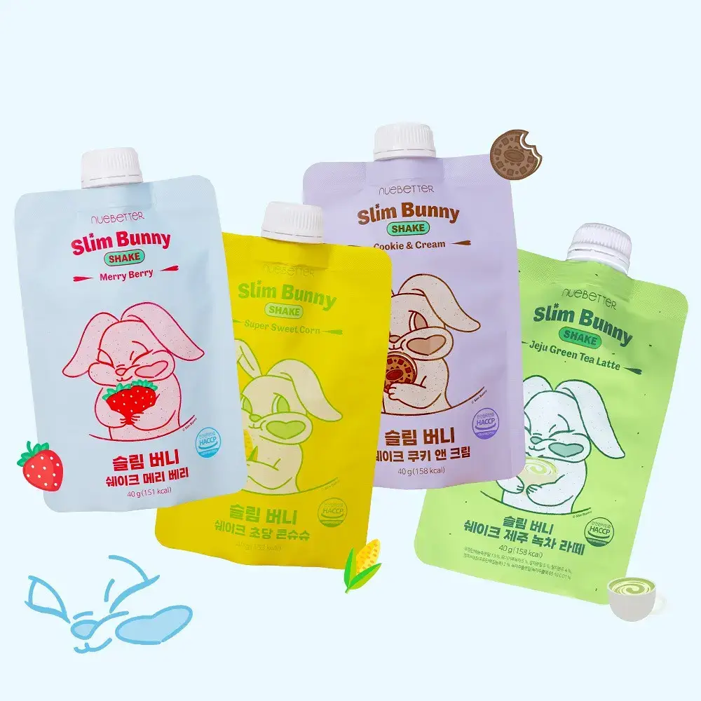 뉴베러 슬림 버니 쉐이크 40g 4종 중 택1