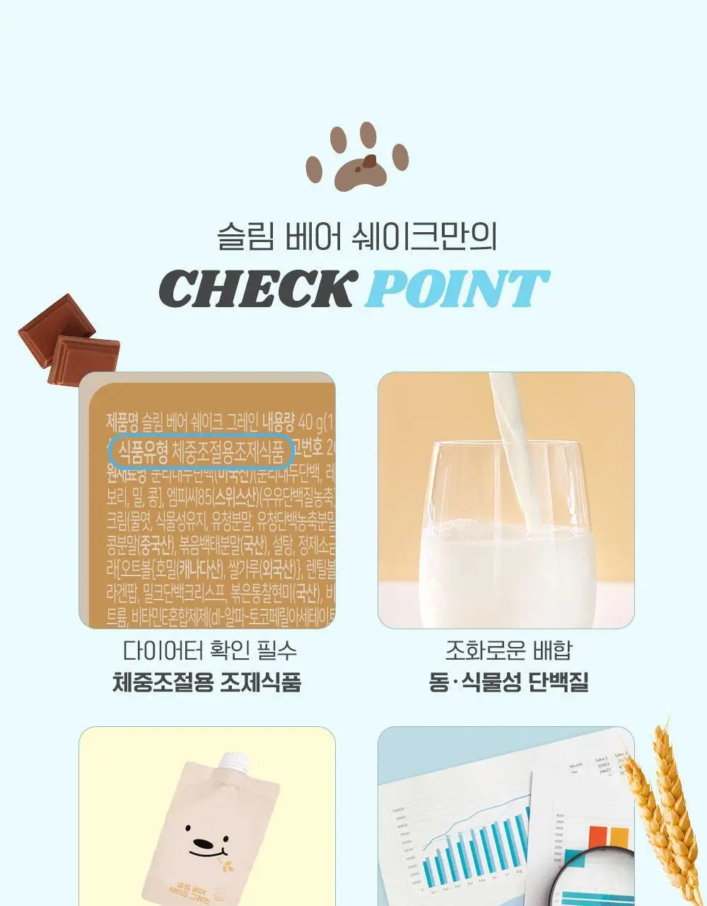 뉴베러 슬림 베어 쉐이크 40g*5 4종 중 택1 상세페이지 12