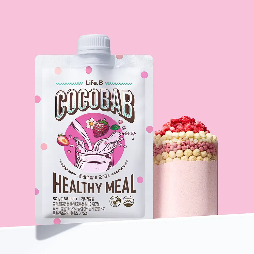 라이프비 코코밥 단백질쉐이크 50g 딸기 요거트