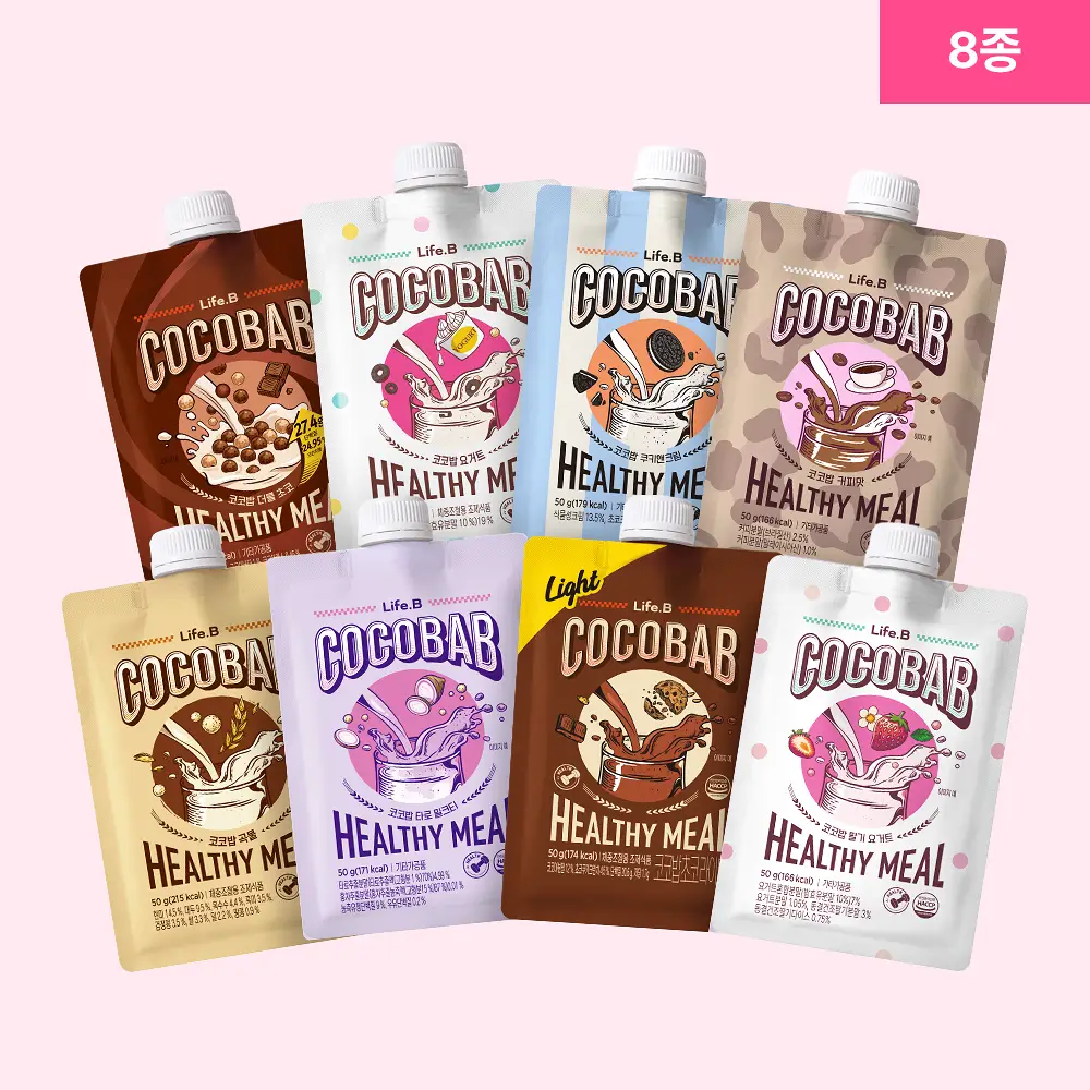 라이프비 코코밥 단백질쉐이크 50g 7개입 8종 택1