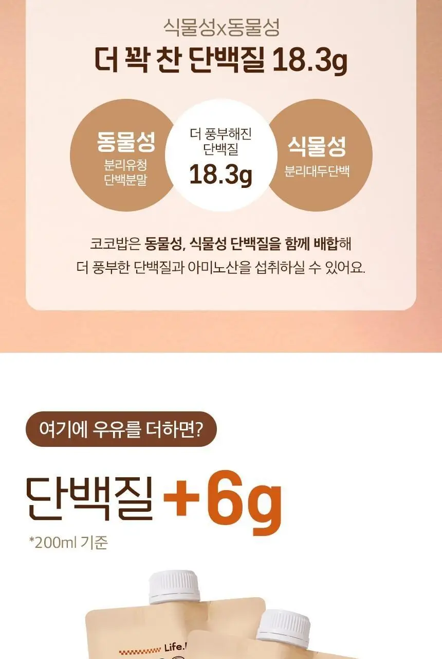 라이프비 코코밥 단백질쉐이크 50g 8종 택1 상세페이지 188