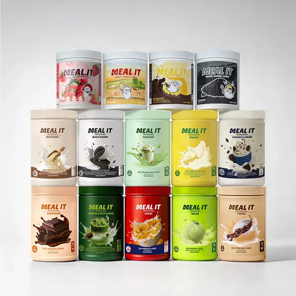 밀잇 식사대용 단백질쉐이크 450g + 식단관리 단백질쉐이크 560g 14종 택2