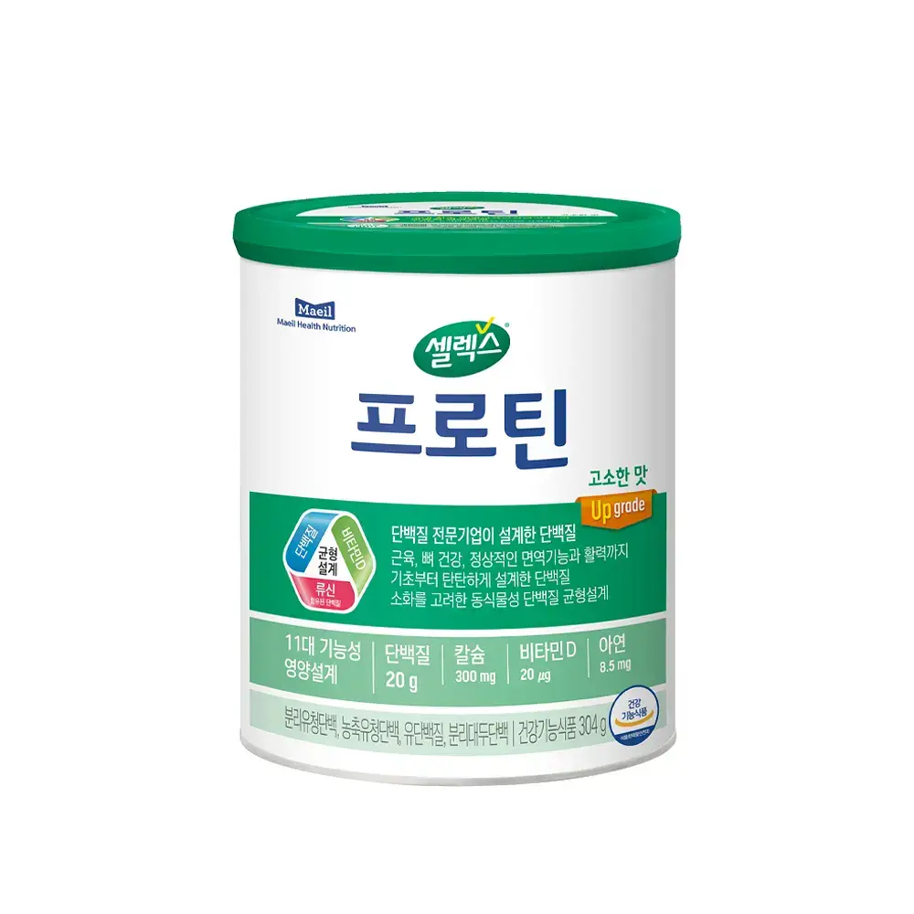 셀렉스 프로틴 고소한맛 304g 1캔 (8일분)