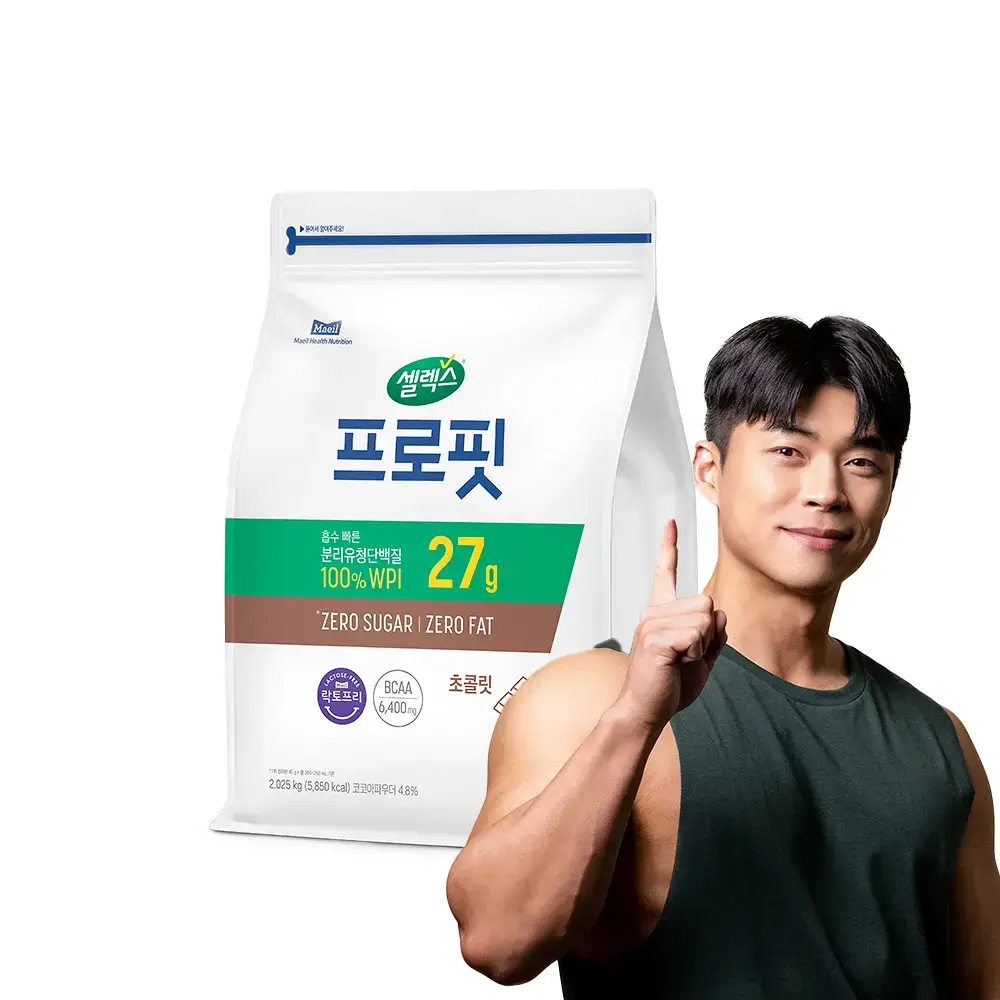 셀렉스 프로핏 초콜릿 파우더 2kg (전용 스푼 포함) /100% WPI