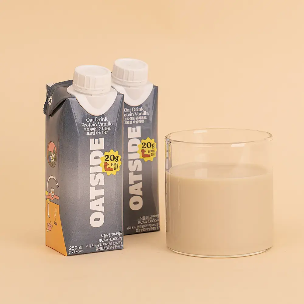 오트사이드 귀리음료 프로틴 250ml 바닐라향