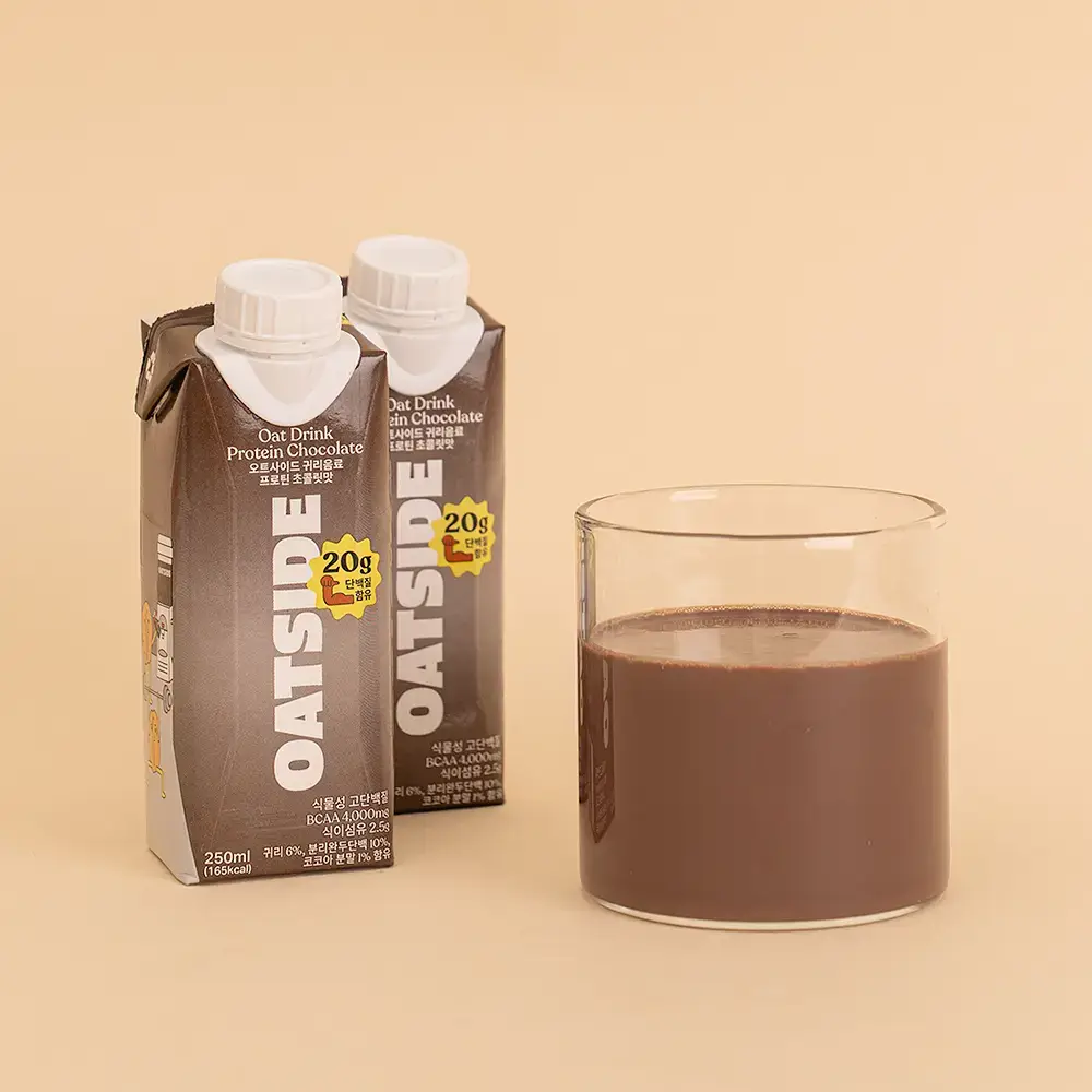 오트사이드 귀리음료 프로틴 250ml 초콜릿맛