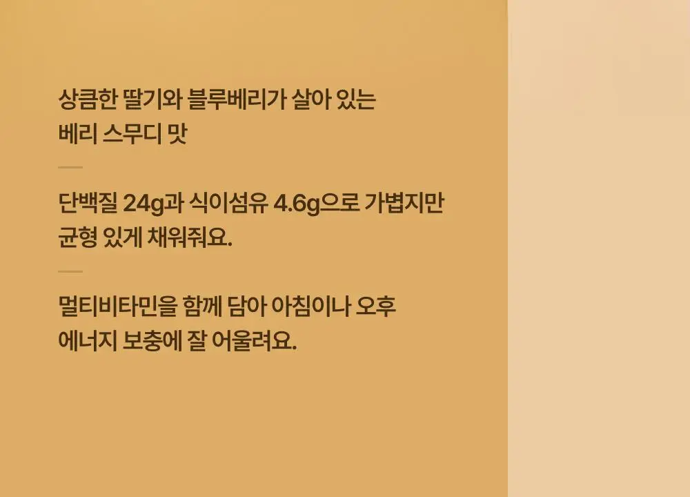 올더베러 단백질 쉐이크 45g 6종 택1 상세페이지 13
