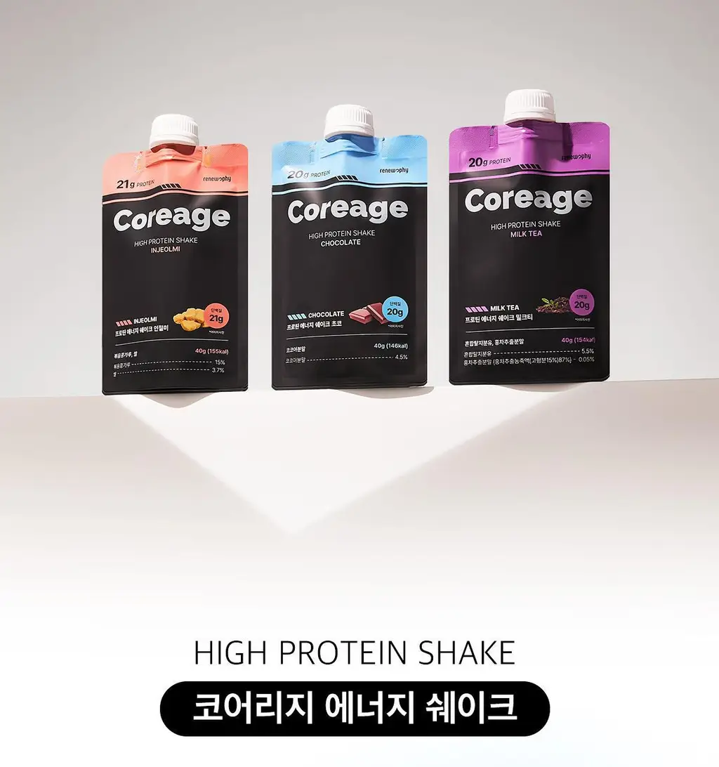 코어리지 프로틴 에너지 쉐이크 40g 인절미 상세페이지 3