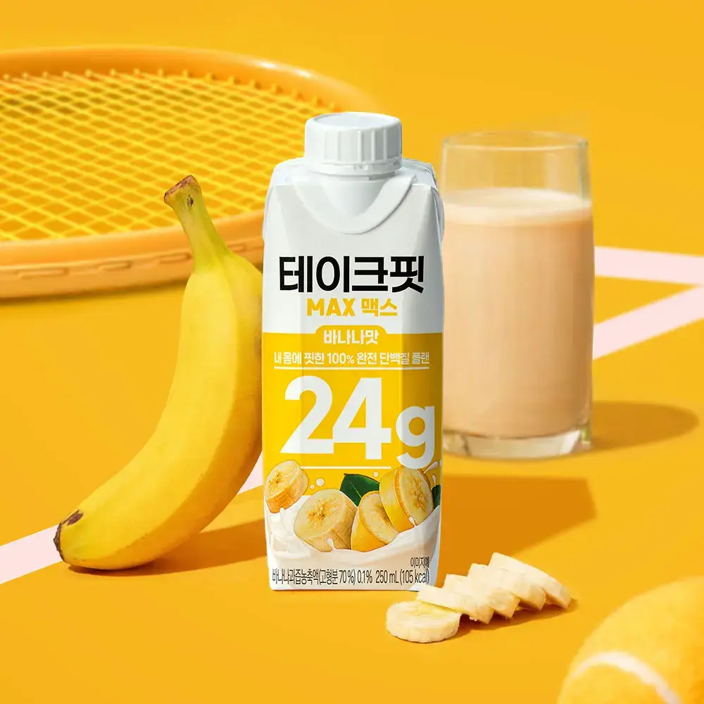 테이크핏 맥스 단백질 음료 바나나맛 250ml