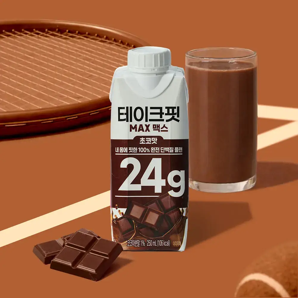 테이크핏 맥스 단백질 음료 초코맛 250ml