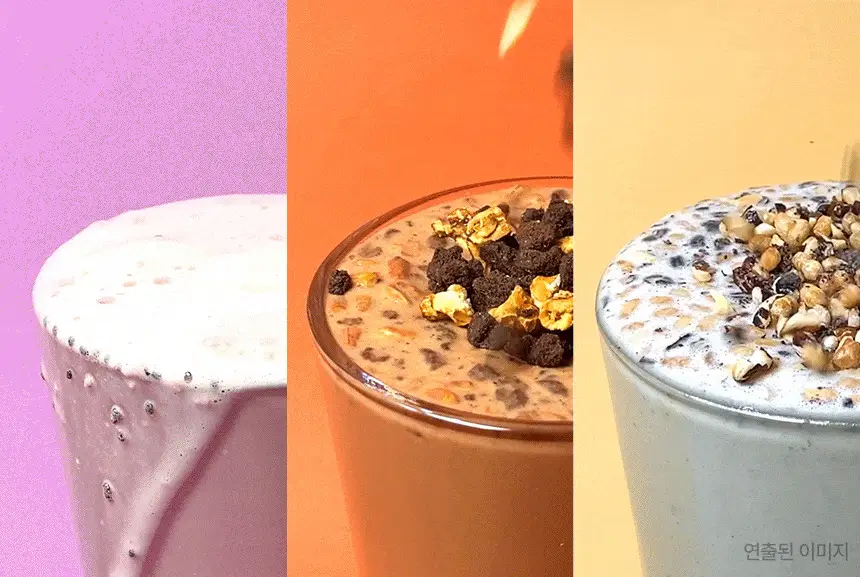 프롬잇 단백질쉐이크 45g 3종(블루베리그릭요거트맛, 초코맛, 곡물흑임자맛) 중 선택 상세페이지 5